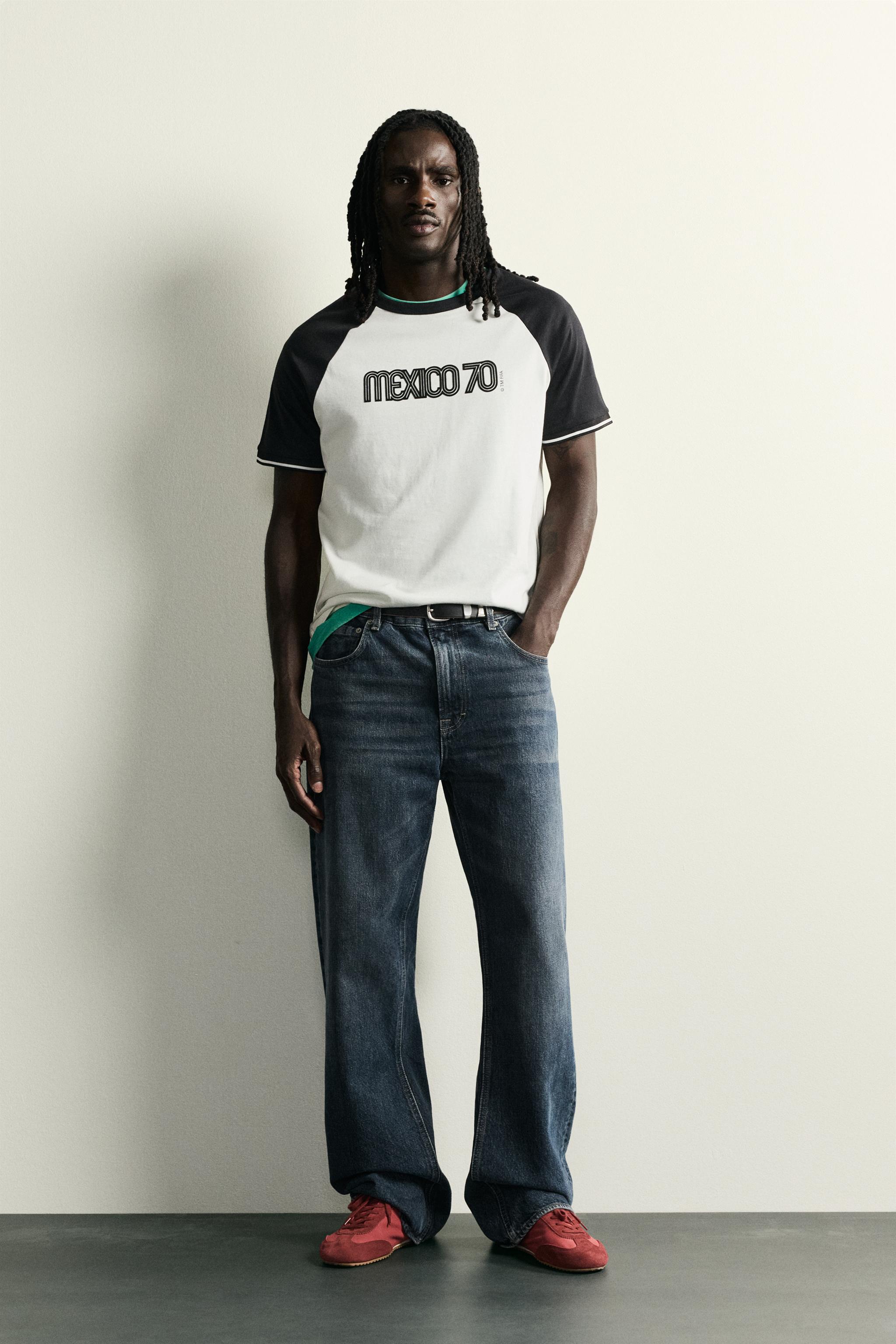 T-SHIRT COLOR BLOCK MEXICO 70 FIFA WORLD CUP™ CLASSICS